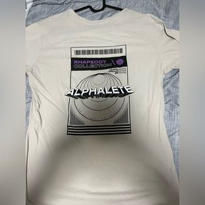 MENS ALPHALETE SIZE M. Brand new condition never worn!!